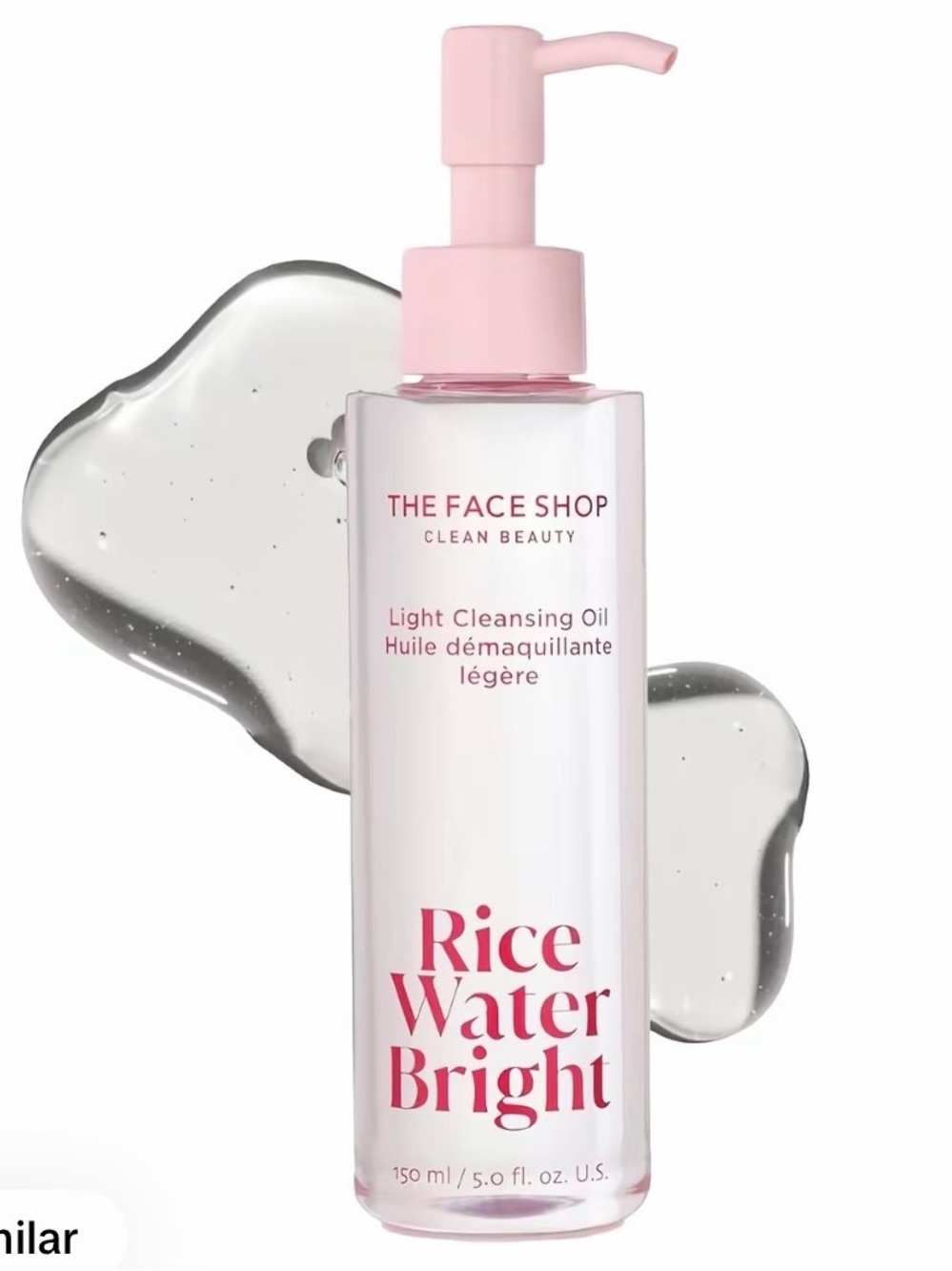 The Face Shop Rice Water Bright Light Cleansing Oil
